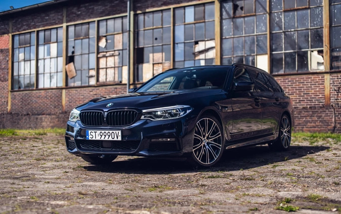BMW Seria 5 cena 116590 przebieg: 134000, rok produkcji 2019 z Tychy małe 667